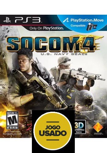 SOCOM 4: U.S. Navy SEALs - PS3(Usado)